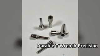 SUS304 T-আকৃতির সকেট রেঞ্চ যথার্থ CNC