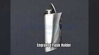 কাস্টম খোদাই করা ফ্লাস্ক হোল্ডার উপহার