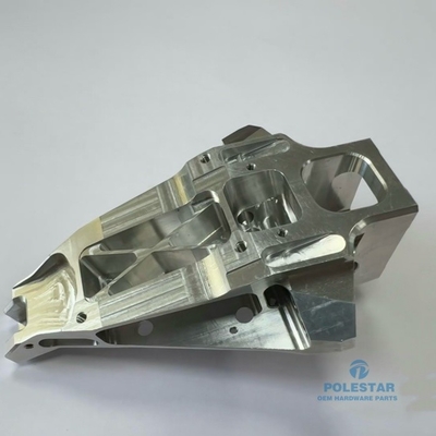 ALU 7075 RC অটো ট্রাক অভ্যন্তরীণ অংশ সিএনসি মেশিনিং সার্ভিস সিলভার কালো অ্যানোডাইজড